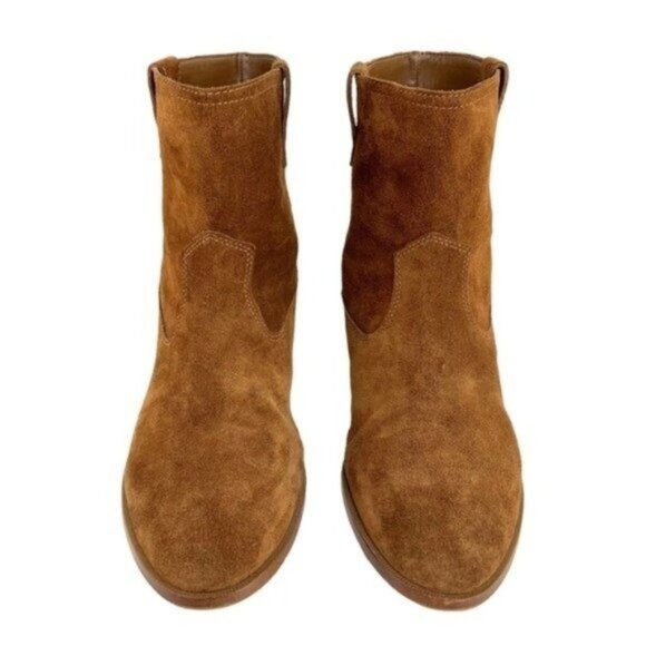 Rebecca Minkoff Suede Chasidy Pull On Boots - Picture 2 of 7